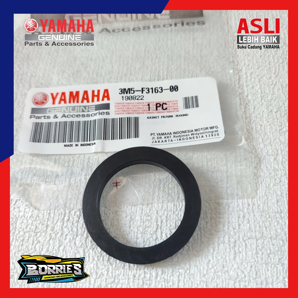 Paking Karet cicin shock depan shok Rx King lama 3M5-F3163-00 Original