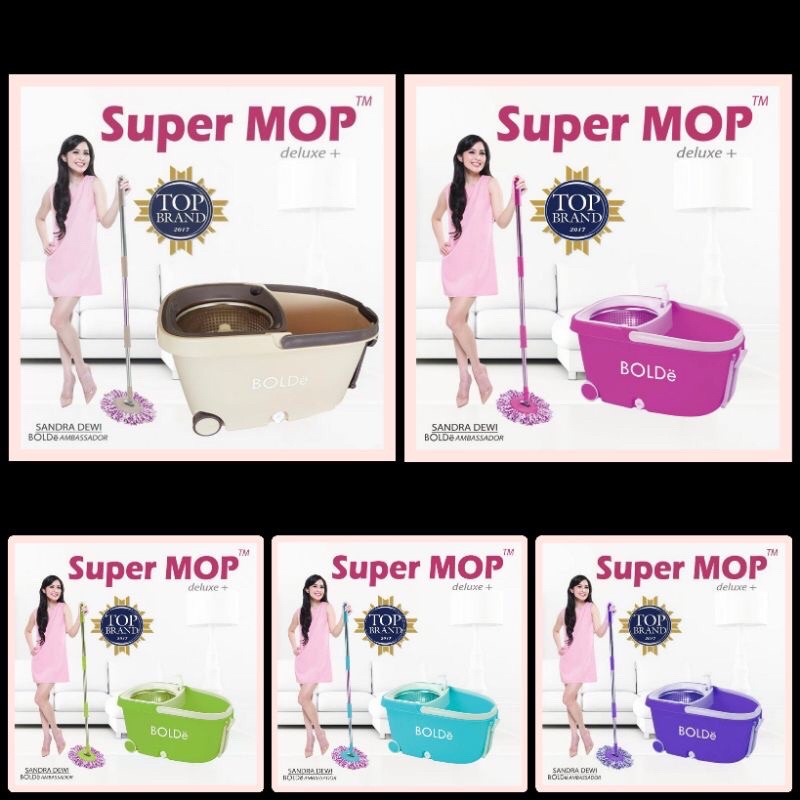 PEL SUPER MOP BOLDE DELUXE+ pel wadah bolde pel peras bolde pel roda bolde pel pengering bolde pel d