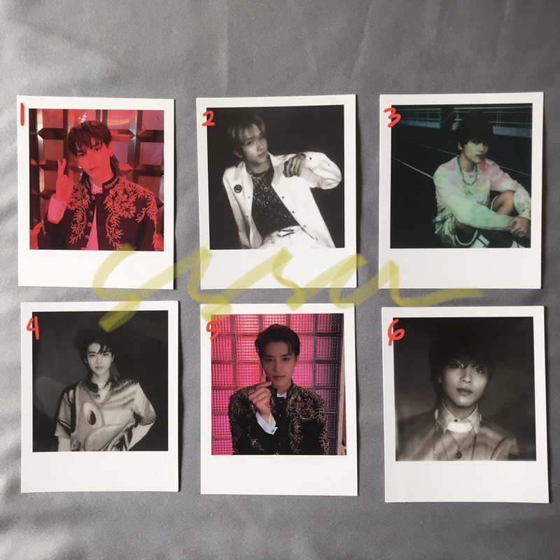 Polaroid Taeyong Haechan Jisung Jaemin Taeil NCT OFFICIAL