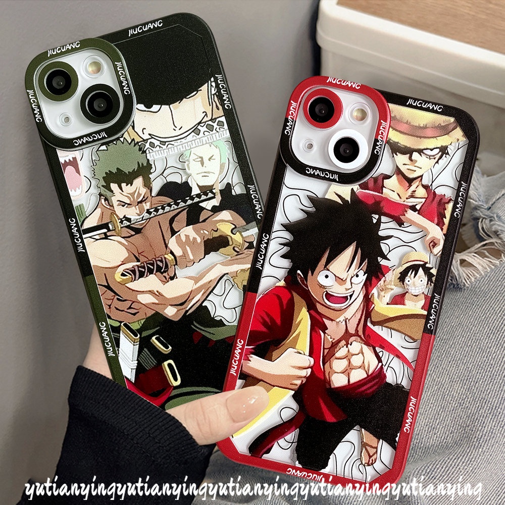 Realme C15 C25 C11 C21 C12 C31 C25s C35 C25Y C21Y C30 C20 C3 C20A GT 8Pro 8 6i 8i 9pro Plus 5i 9 5 9i 5s Cute Luffy Anime One Piece Sauron Soft Tpu Phone Case Cover