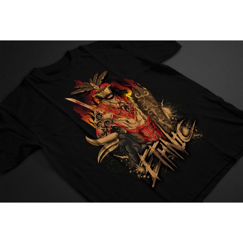 kaos distro ethnic dayak