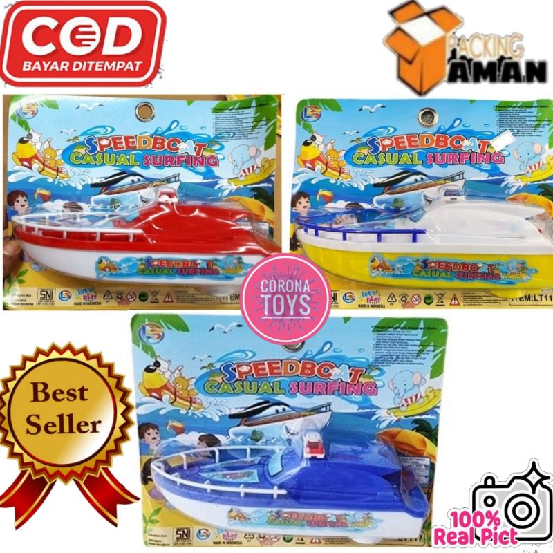 Cod Promo Lt117 Mainan Anak Perahu Kapal Pesiar  Mainan Perahu Kapal / Mainan Perahu Speed Boot