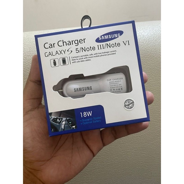 Batok Charger Mobil Samsung 2Usb ●