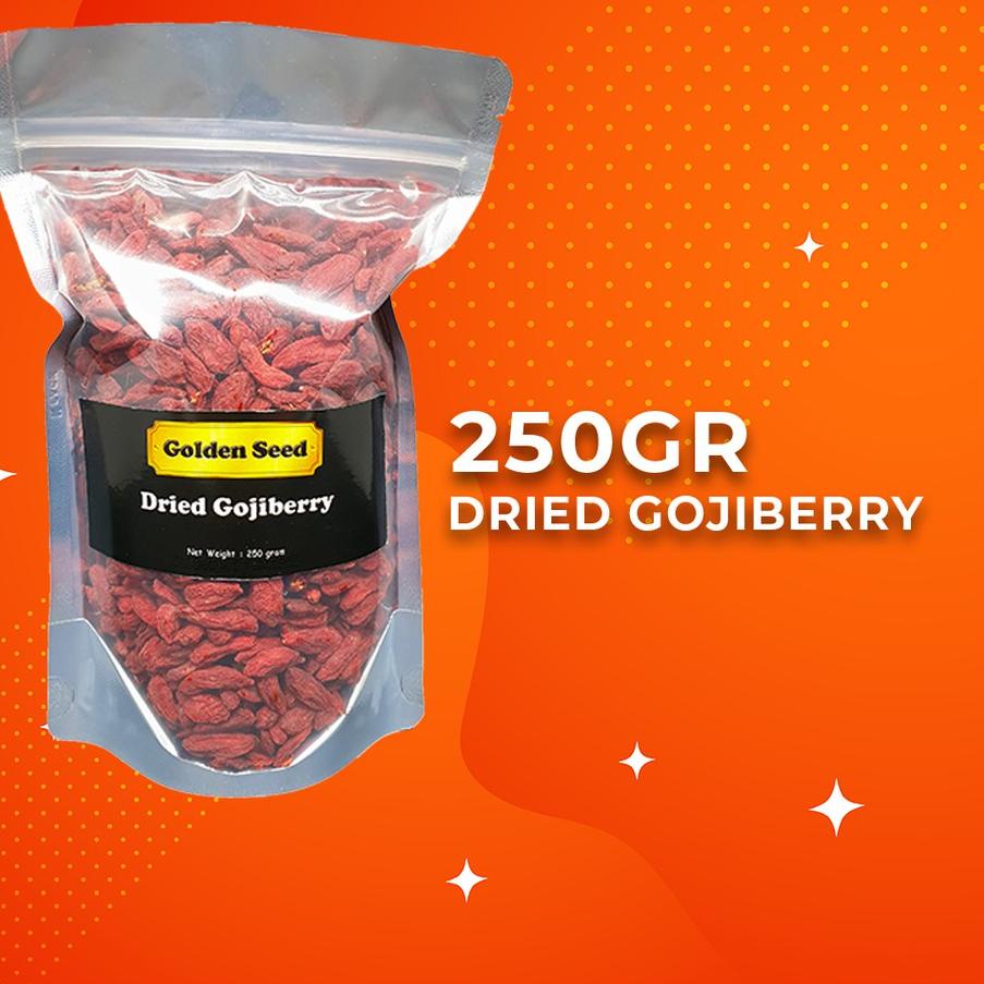 

SALE!!GOJIBERRY PREMIUM 250gr - GOJI BERRY - WOLFBERRY - KICHE - KICE - GOU QI - QI ZI - KICHI QI ZHI|SQ4