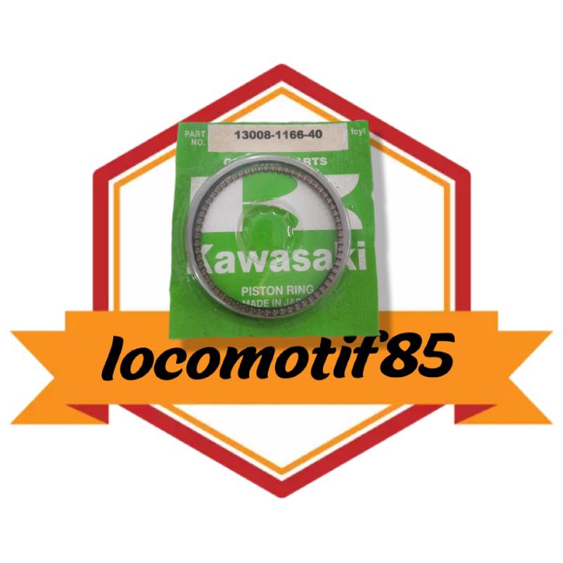 ring Seher ring Piston Kawasaki Kaze Kaze R vr edge zx 130 oversize OS 100 Original