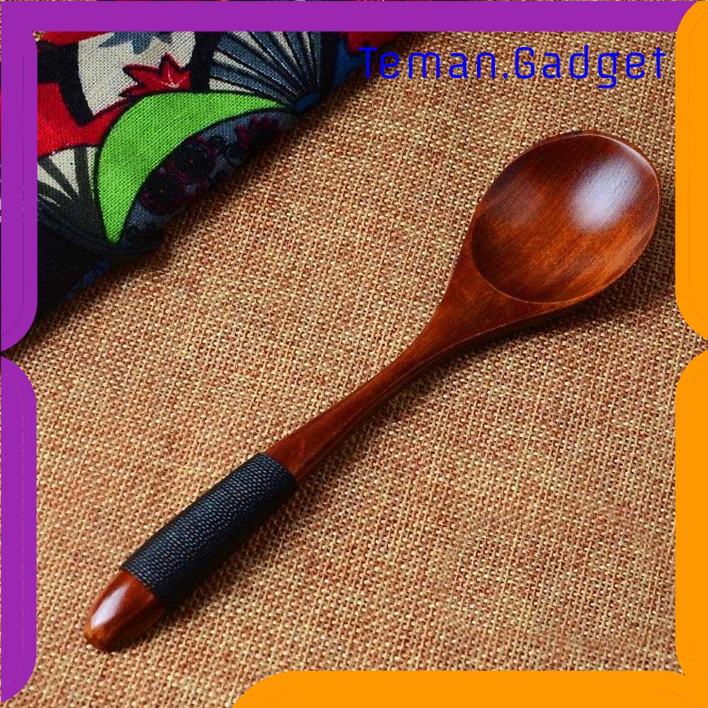 TG - DPR Novelty Sendok Makan Centong Sayur Bahan Kayu Wooden Spoon - RR-20