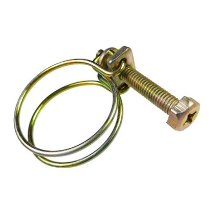 klem selang radiator - kabel pipa plat  uk1, 7/8  ( 45mm) kleman gantung pipe hose clamp claim klaim r penjepit tali penahan tahan panas