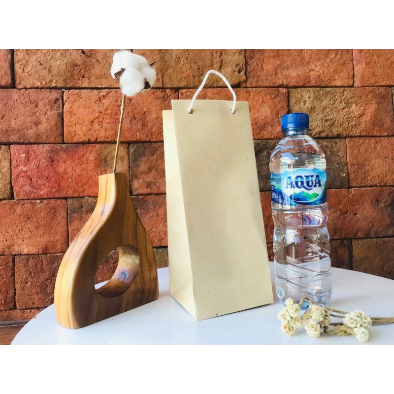 

paperbag my bootle souvenir botol cream polos tebal