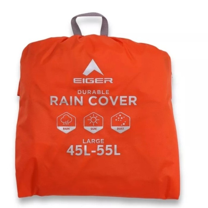 BismillahEIGER 4885 DURABLE RAIN COVER L (45L-55L) bag