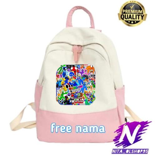 tas sekolah anak rainbow friends game roblox ransel anak