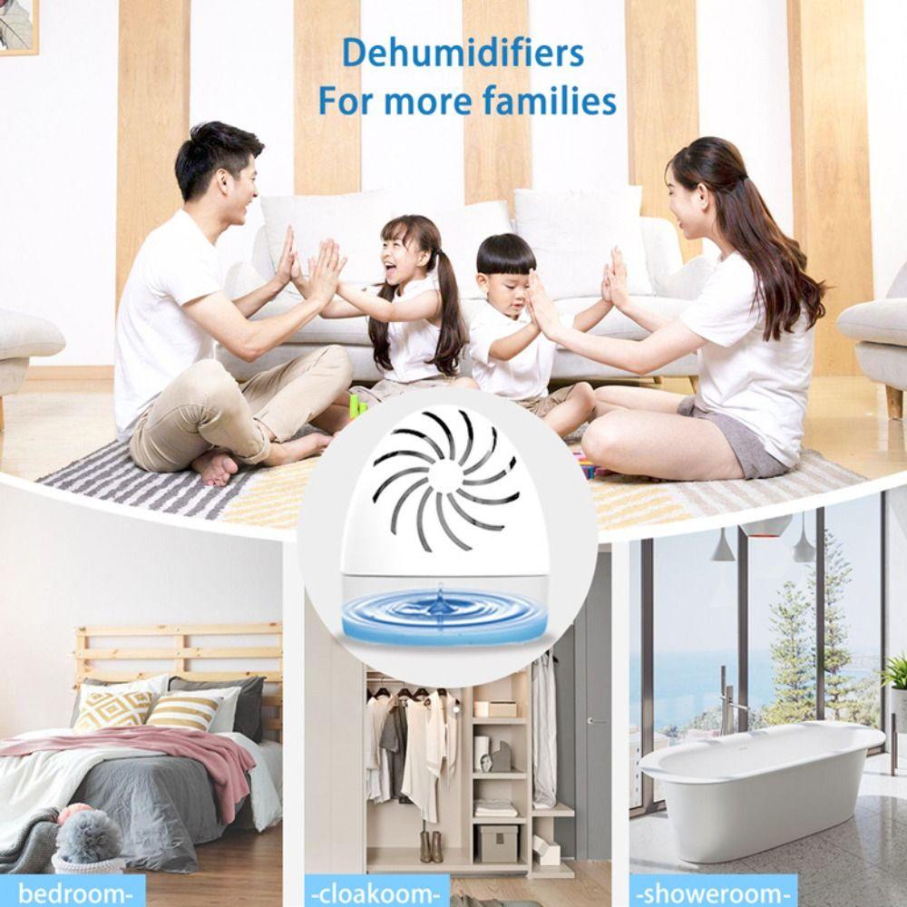 Top Dehumidifier Device Plastik Bad Air Remover Perangkap Kelembaban Udara Buruk Dehumidifier