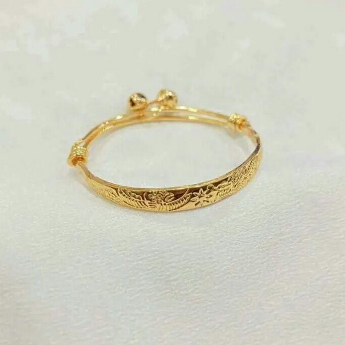 gelang bayi emas