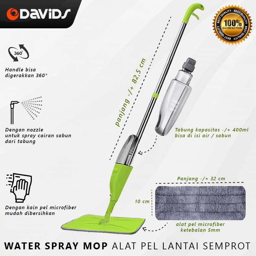 Alat Pel Lantai Semprot Spray Mop Pengepel Pengepelan Praktis Keramik