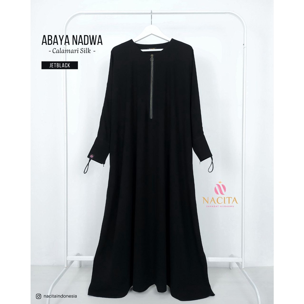 Abaya Nadwa Jetblack by. NAcita