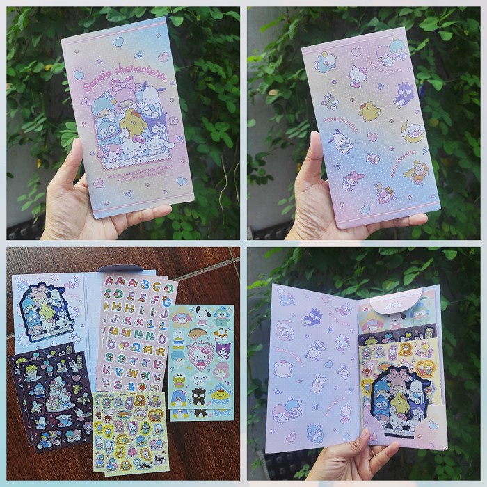 

Stiker Stiker Kumpulan Gambar Tempel Sanrio Cinnamoroll My Melody Kuromi 9Lbr