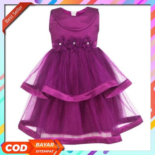 Baju Balita Minidres  Dres Bisa Cod Cewek Rok Anak Princes Perempuan Anak Dress Natal Baju Pesta Umu