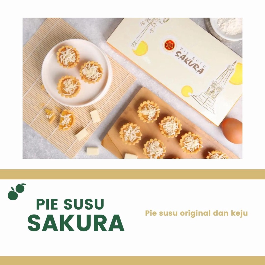 

Pie Susu Sakura Yogyakarta FREE SAFETY PACKAGING DAN BUBBLE