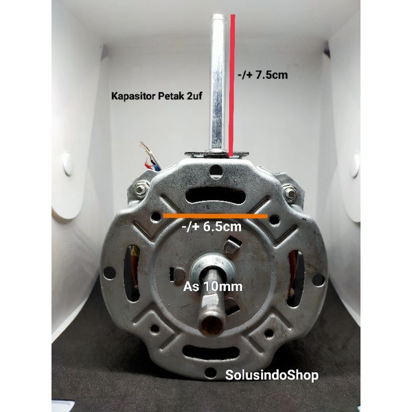 Dinamo / Motor kipas Sekai 18inch AS 10mm Baling Besi / Dinamo Kipas 18 Baling Besi