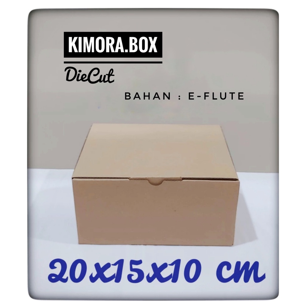 

kardus karton box UK. 20x15x10 cm ...model die cut/pizza