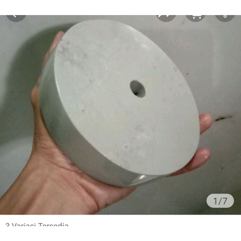 batu asah bulat Grit 1000.