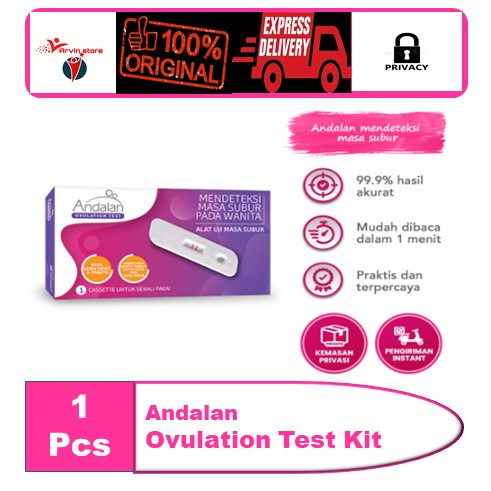 ANDALAN OVULATION TEST KIT / ALAT TES MASA SUBUR