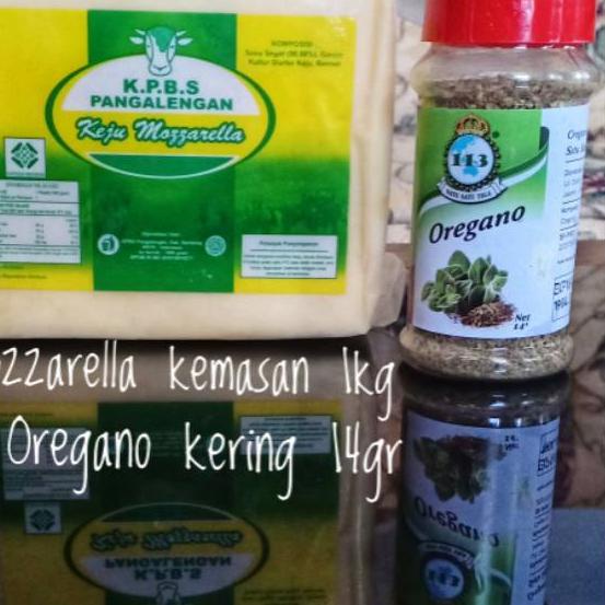 

Quality Control✅Paket 1KG MOZARELLA KPBS + 1 OREGANO KERING 14GR|KD8