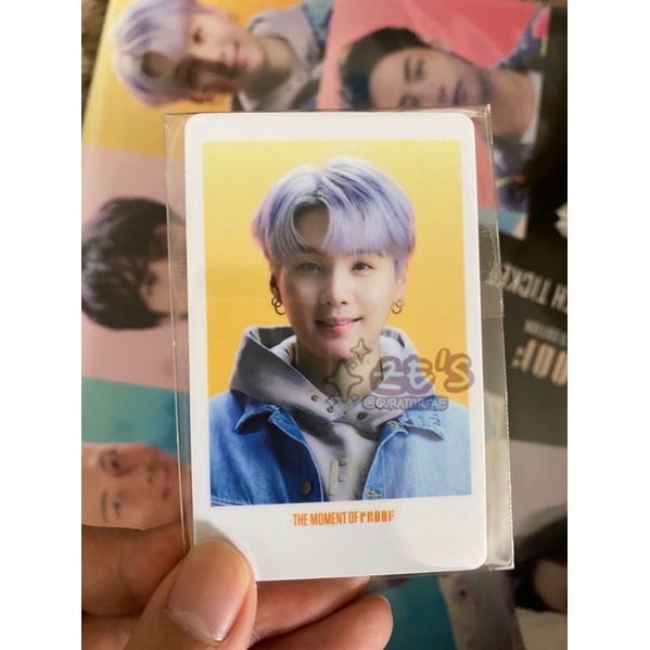 SUGA Yoongi Proof Collector’s Edition POB BTS Namjoon RM jin Hoseok Jhope Jimin Taehyung V Jungkook 