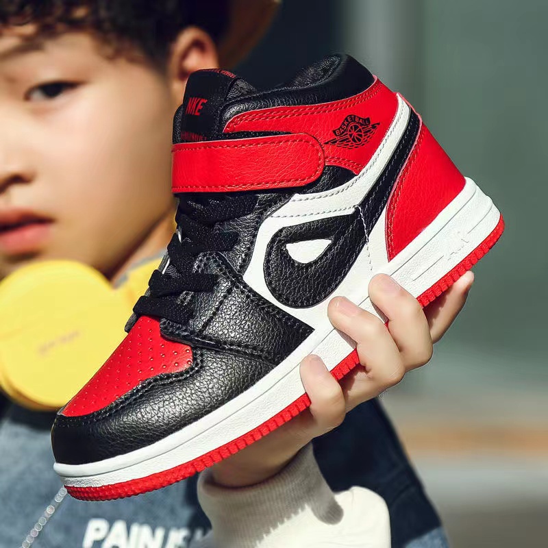 GLORYKIDZ SH21140NEW Sepatu Air Jord Sepatu Semi Boots Basket Anak Remaja Sepatu Olahraga Import Size 28-40