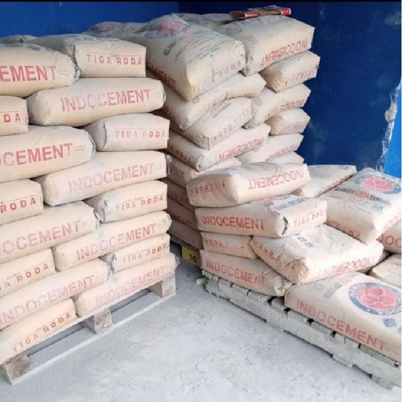 Premium (Mount) semen 3roda 50kg / semen tiga roda