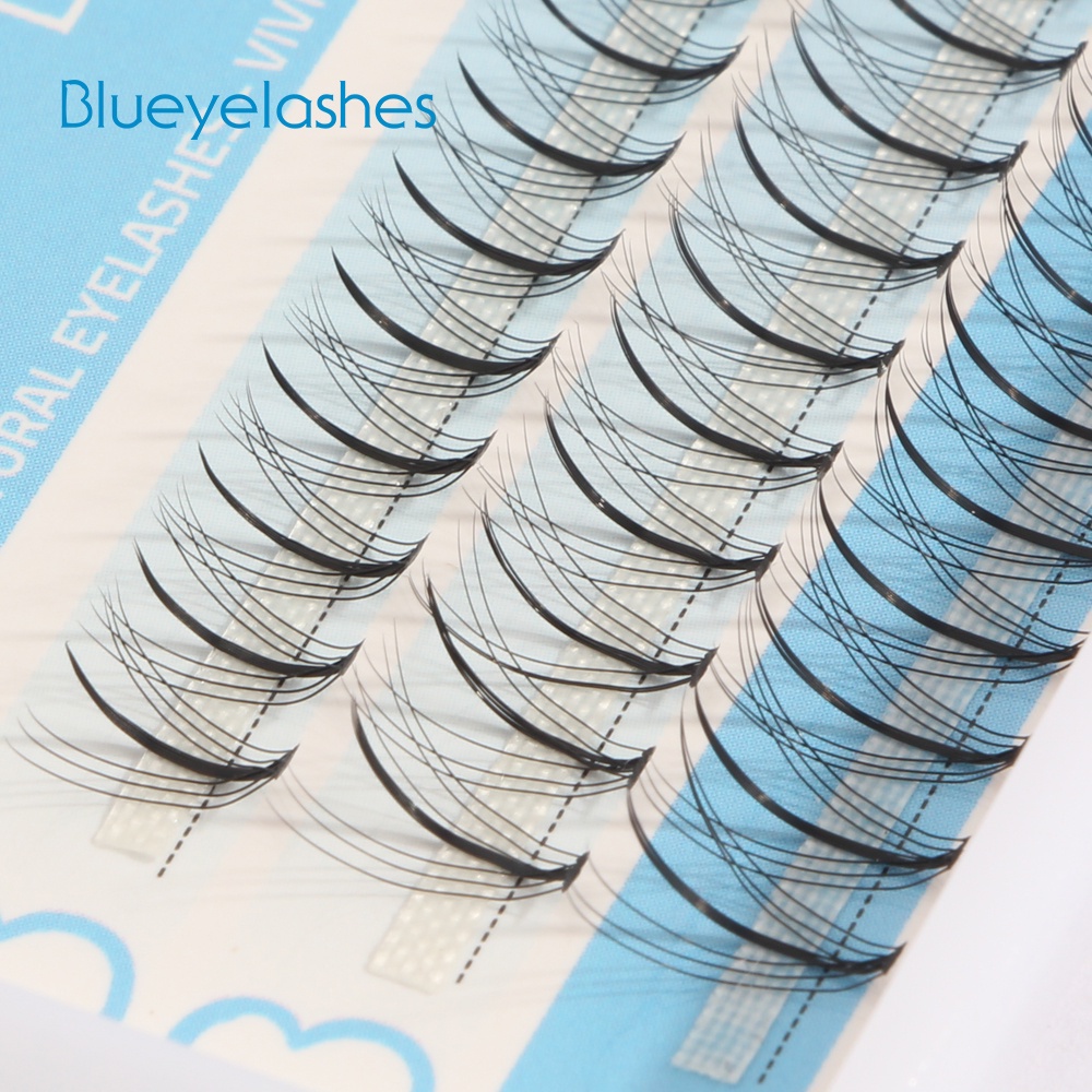 MAANGE Bulu Mata Palsu Natural 3D Tebal Knot Free Eyelash Extension Ekstensi Lembut Meijie Super Alami Lembut Lengkap