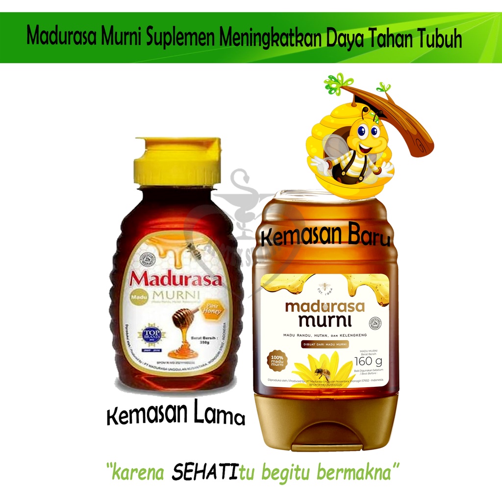 MADURASA MURNI MADU ASLI BOTOL 150GR