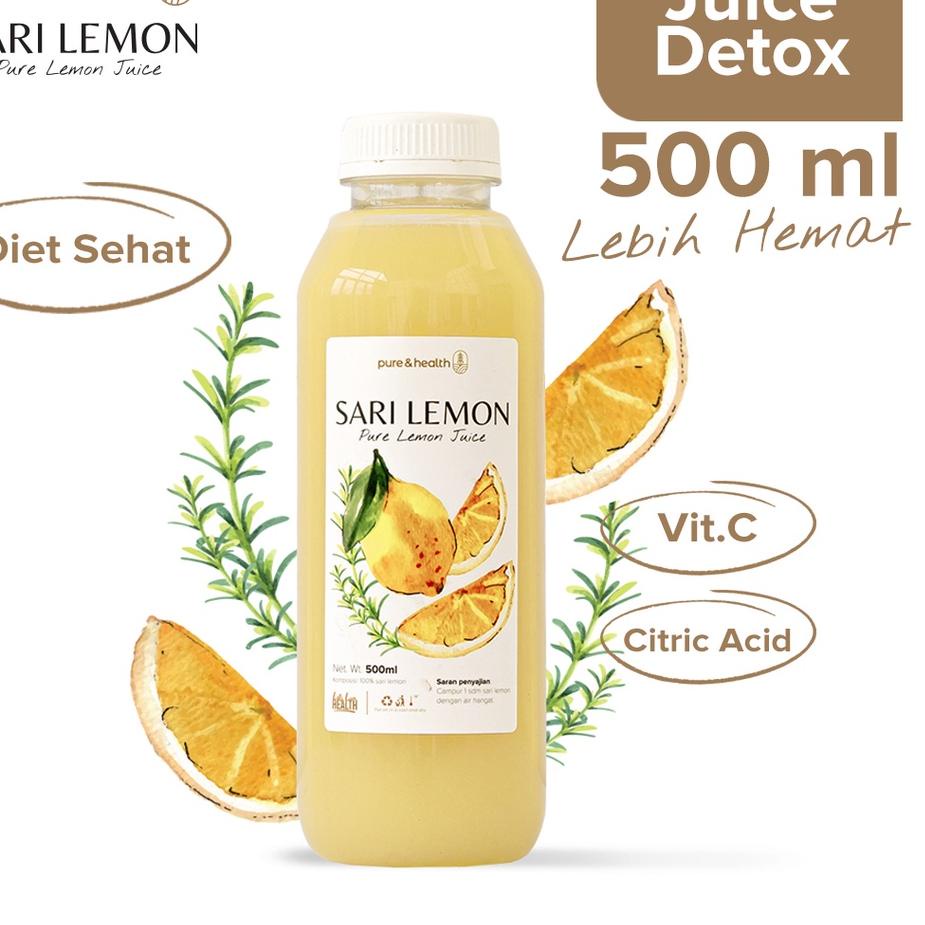 

➚Laris✭ Sari Lemon Fresh 500ml Pure Lemon Juice Detox Natural Healthy Drink 48 ❂