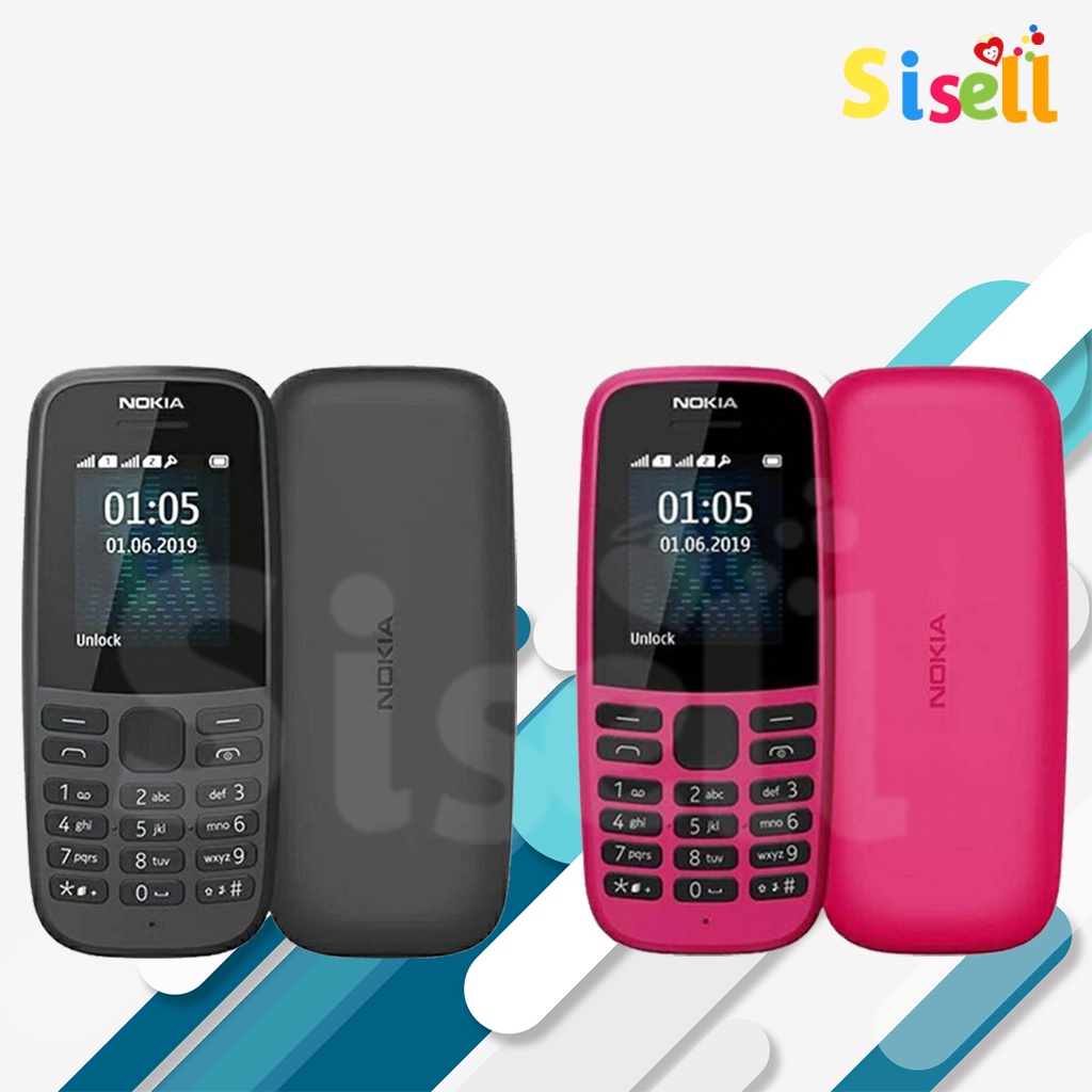 Nokia 105 2019 Dual Sim bahasa indonesiao