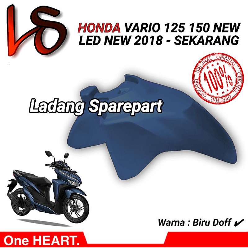 Spakbor depan Vario 150 New 2018 2019 2020 Biru Doff Matte Blue