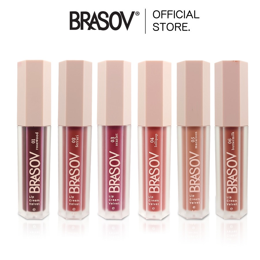 BRASOV LIP CREAM VELVET - LIP CREAM BRASOV WATERPROOF