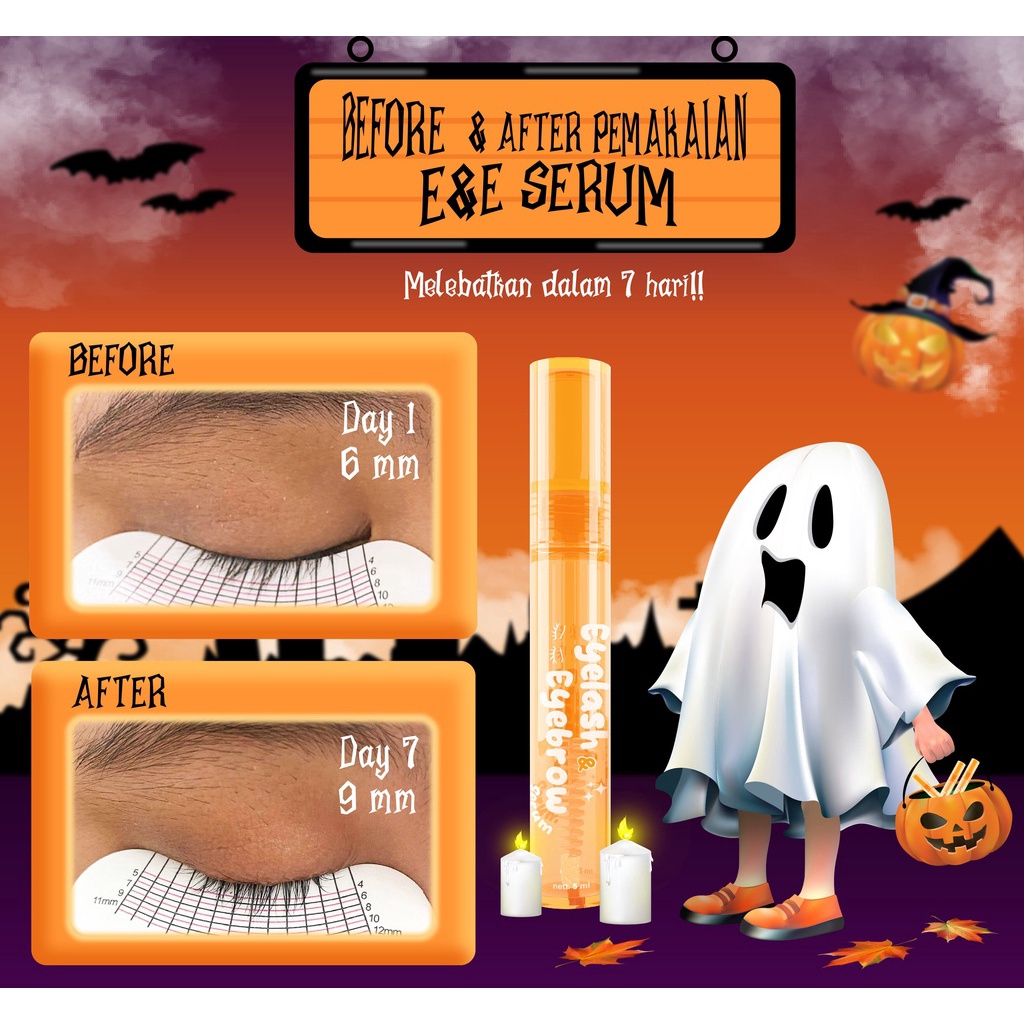 ★ BB ★ SALSA Eyelash &amp; Eyebrow Serum - Serum Bulu Mata Menebalkan dan Penumbuh Alis Cepat with Biotin Peptide Ginseng