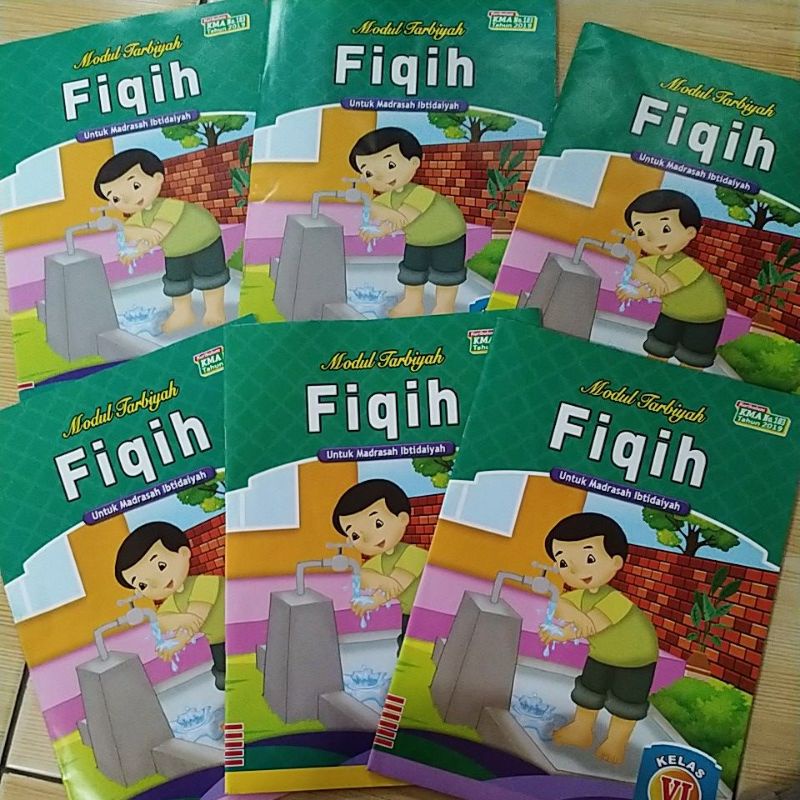Modul/Lks Fiqih MI semester 2 kelas1.2 3.4.5. dan 6 kurikulum KMA No.183 tahun 2019 penerbit arya du
