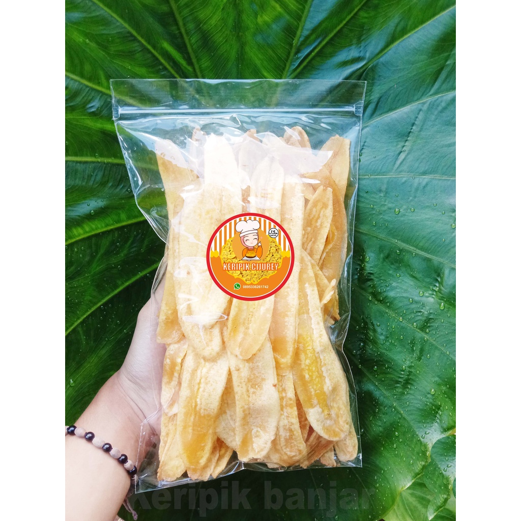 

KERIPIK PISANG ORIGINAL / KERIPIK PISANG 300 GRAM / KERIPIK PISANG ASIN / KERIPIK TANPA PENGAWET DAN PEWARNA - KERIPIK BANJAR