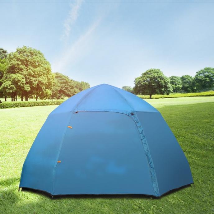 Vei Tenda Camping Otomatis 6-7 Orang Double Layer 06