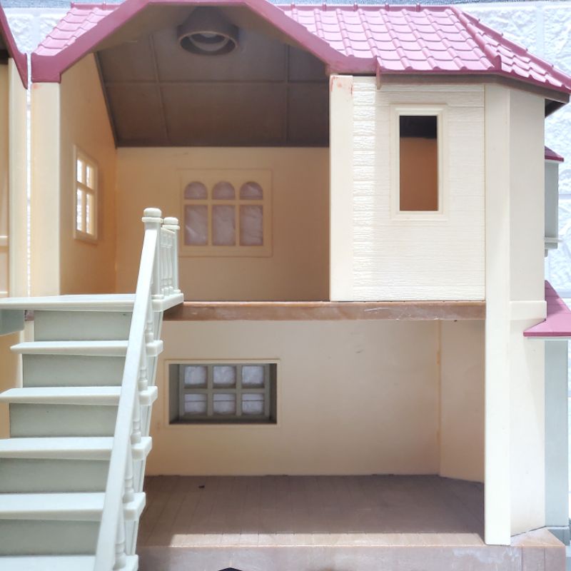 sylvanian city house preloved