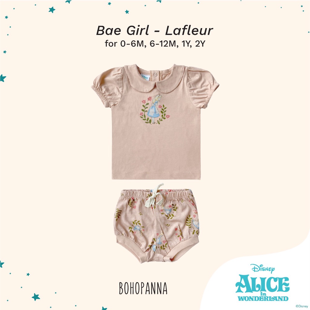 BOHOPANNA Bae Set Girl Print Setelan Bayi Perempuan Motif