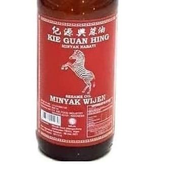 

⇂ MINYAK WIJEN CAP KUDA KIE GUAN HING HALAL 600ML ㄳ