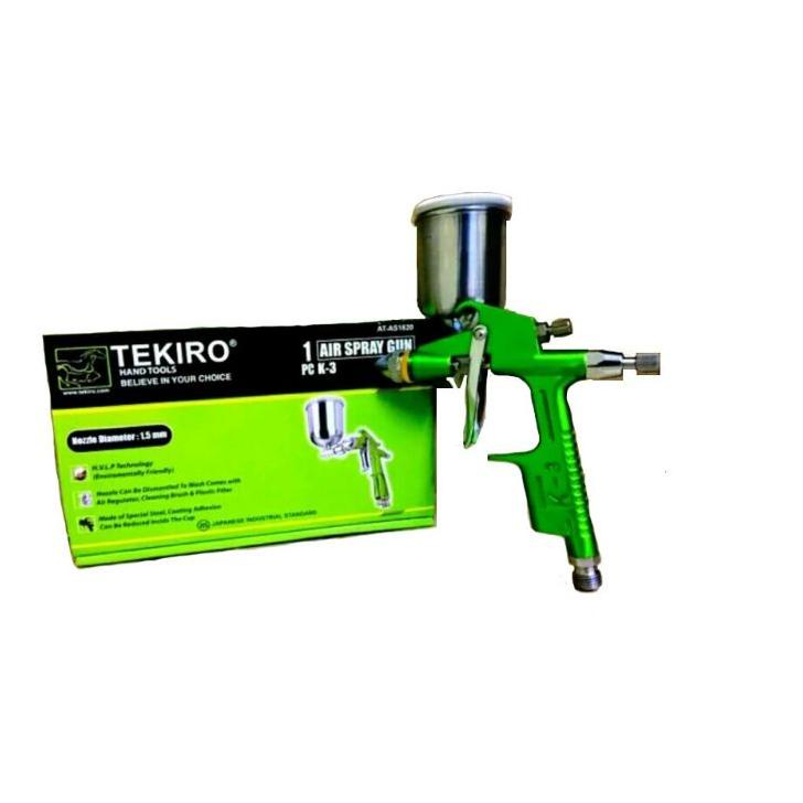 Harga Termuraah SPRAY GUN K3 0,5MM TEKIRO HVLP TECHNOLOGY SPRAY GUN / SEMPROTAN CAT K 3 TEKIRO