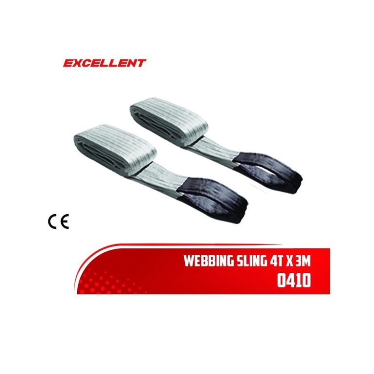 Webbing Sling 4 Ton x 3m " EXCELLENT" 0410 Webbing Sling