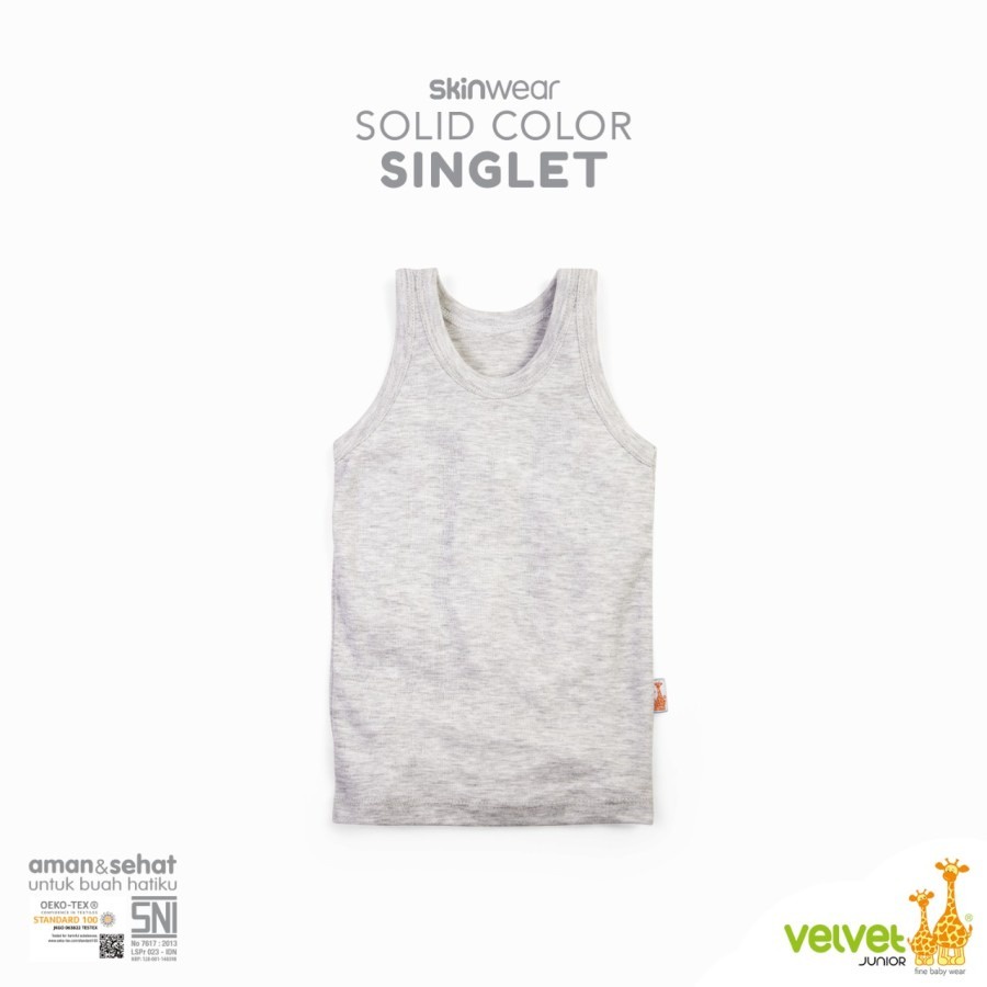 Velvet Junior 3pcs Skinwear Solid Color | SERI B