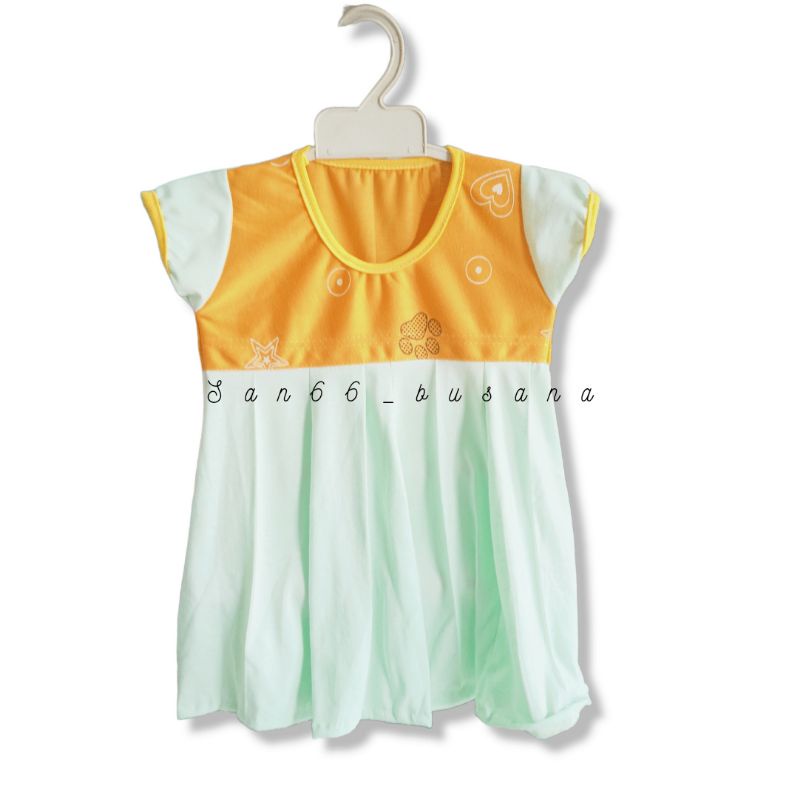 Dress Anak Perempuan Cantik Dan Lucu Bahan Adem Dress Bayi 2-3 Tahun