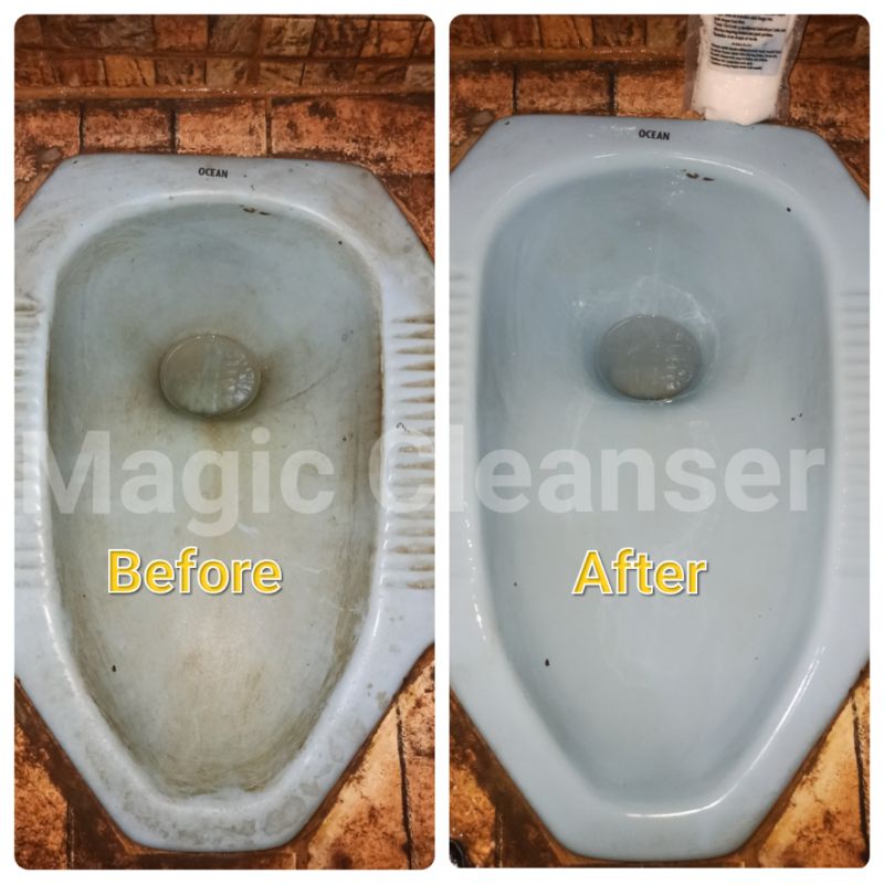 Magic Cleanser Pembersih Kerak Keramik Kamar Mandi/Wastafel/Toilet,Porselen,Bak Mandi