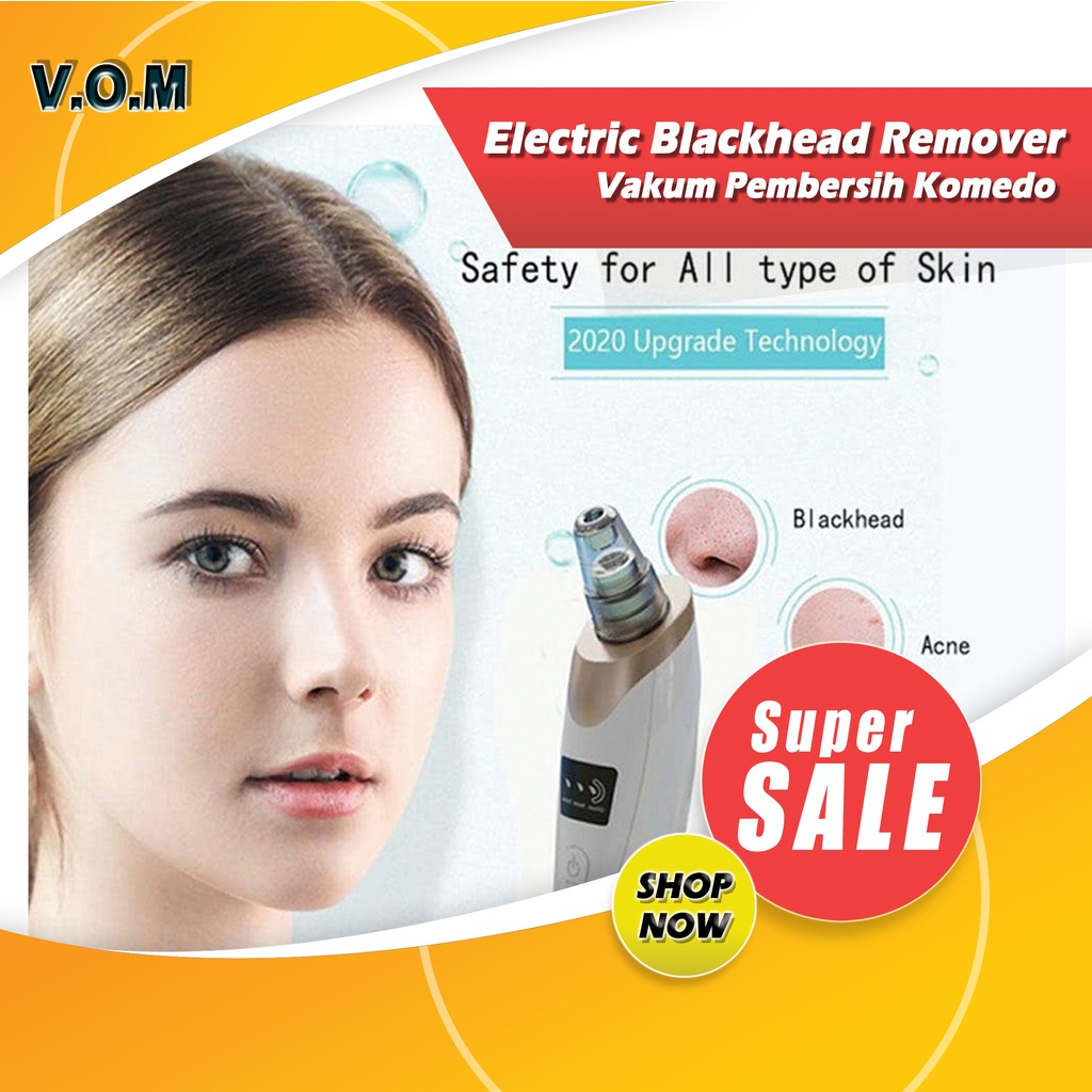 Vakum Pembersih Komedo Pembersih Wajah Electric Blackhead Remover 0868