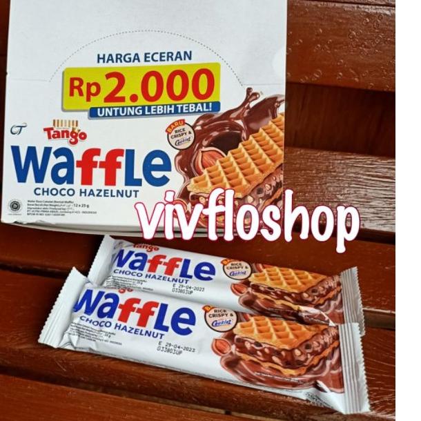 

DAPATKAN SEGERA Tango Waffle Choco Hazelnut (Box 12 x 25 gram);