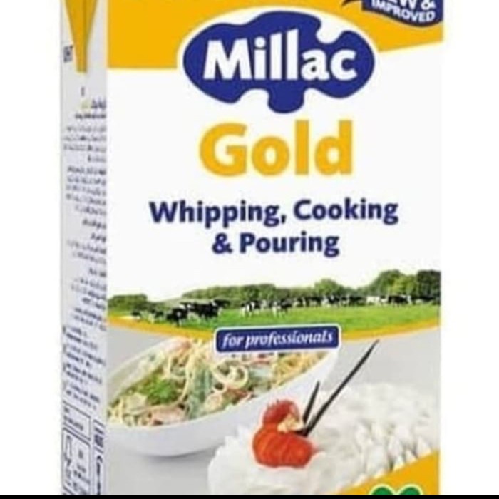 

Millac whipping cream 1lt